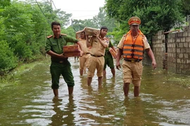 Bác thông tin ngập lụt ở Chương Mỹ do xả lũ hồ Hòa Bình