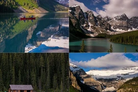 Vẻ đẹp mê hoặc ở công viên Banff, Canada