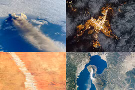 Ảnh chụp trái đất từ không gian ấn tượng nhất năm 2013 