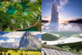 Ngất ngây ngắm thế giới tuyệt đẹp 