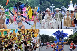 Rực rỡ lễ hội đường phố quốc tế tại TQ 