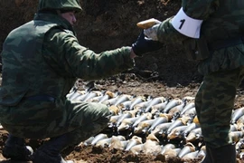 Nga vứt 3 tỉ viên đạn, 140.000 tên lửa