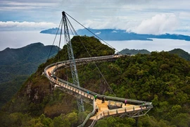 Nghẹt thở với cây cầu lơ lửng giữa trời mây ở Malaysia