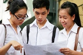 Công bố phổ điểm thi THPT quốc gia theo khối