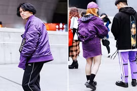 Tông màu tím đậm chuẩn bị thống trị năm 2018