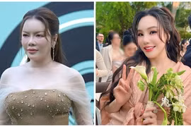 “Phú bà” Lý Nhã Kỳ - Hồ Quỳnh Hương dự đám cưới Vũ Cát Tường