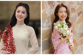 Tết Nguyên đán 2025, mỹ nhân Việt đua nhau diện áo dài 