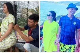 Diễn viên Tiết Cương chiều chuộng vợ kém 26 tuổi