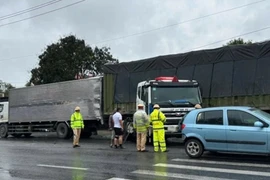 Tai nạn giao thông liên hoàn trên Quốc lộ 1A qua Quảng Bình