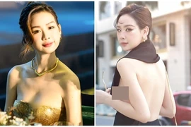 “Hoa hậu cao nhất Vbiz” Bảo Ngọc khoe vòng một căng đầy