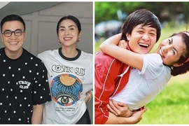 Tăng Thanh Hà và "người tình màn ảnh" Lương Mạnh Hải hội ngộ