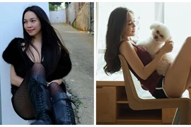 Nhan sắc gợi cảm của Hiền Thục ở tuổi 44