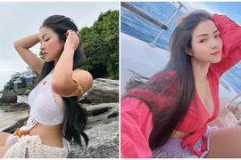 "Cựu hot girl ngực khủng" Thủy Top tạo bão nhờ sắc vóc gợi cảm