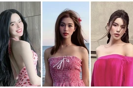 Đọ sắc Hà Tâm Như và hai á hậu chuyển giới Việt Nam 2025