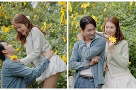 Võ Cảnh - Thúy Ngân tình tứ ở Đà Lạt