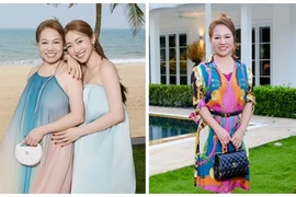 Mẹ vợ diễn viên Chi Bảo trẻ trung, sống sang chảnh