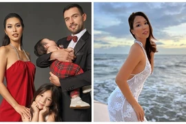 Nhan sắc quyến rũ của siêu mẫu Hà Anh sau 2 lần sinh nở