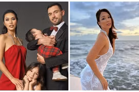 Nhan sắc quyến rũ của siêu mẫu Hà Anh sau 2 lần sinh nở