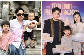 Hôn nhân của ca sĩ Tùng Dương bên vợ xinh đẹp