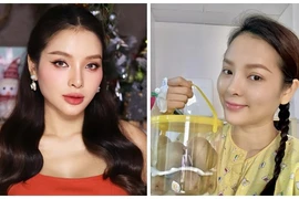 Phương Trinh Jolie xinh tươi dù vừa “vượt cạn”