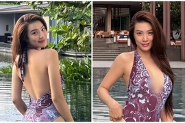 Á hậu Kim Duyên gây chú ý khi diện bikini đầy quyến rũ
