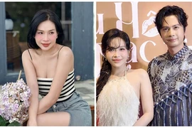 Khả Như ngày càng quyến rũ, dính như sam với Huỳnh Phương