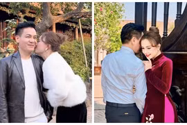 Diễn viên Hoàng Yến thân thiết với ca sĩ Huy Cường