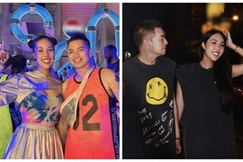Quang Minh và bạn gái tình tứ khi du lịch Thái Lan 