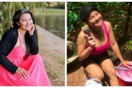 Kiều Trinh bỏ phố về quê, chăm mặc gợi cảm