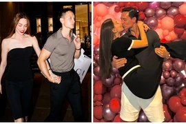 Hồ Ngọc Hà - Kim Lý tình tứ trên phố, bao người phát ghen