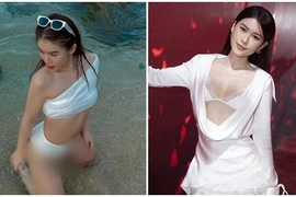 “Mỹ nhân có gia thế khủng” Ngọc Thanh Tâm diện bikini gợi cảm