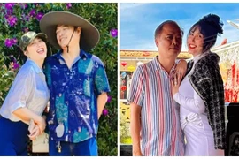 Phi Thanh Vân mặc kín như bưng bên bạn trai doanh nhân