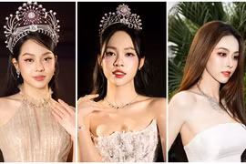 Đọ sắc Thanh Thủy - Thùy Linh - Ngọc Hằng sau Hoa hậu Việt Nam 2022