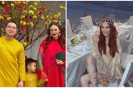 Lan Khuê làm dâu gia tộc giàu bậc nhất, sống sang chảnh