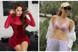 Nhan sắc quyến rũ của Minh Hằng ở tuổi 38	