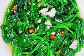 Loại rau mùa xuân tươi ngon, giúp chắc xương, bổ dưỡng 