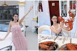 Phan Thị Mơ về biệt thự 10 tỷ đón kỳ nghỉ cùng bố mẹ