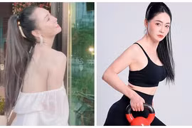 Quách Thu Phương khoe eo thon, dáng nuột ở tuổi 48