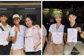 H’hen Niê khoe được bố mẹ dẫn lên phường đăng ký kết hôn