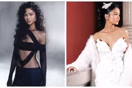 H’hen Niê khoe dáng nuột nà với váy áo nửa kín nửa hở