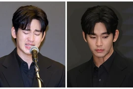 Tài tử Hàn Quốc Kim Soo Hyun khóc nức nở, xin lỗi về scandal