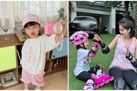 Con gái của người mẫu Ngọc Trinh xinh xắn, ở biệt thự 50 tỷ