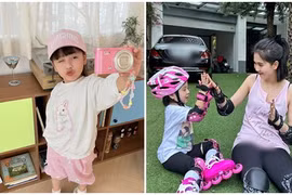 Con gái của người mẫu Ngọc Trinh xinh xắn, ở biệt thự 50 tỷ