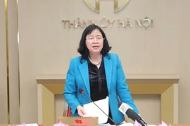 Bí thư Thành ủy Hà Nội Bùi Thị Minh Hoài nhận thêm nhiệm vụ mới 