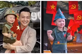 Con trai đáng yêu gây sốt của Hoa hậu Đại dương Ngân Anh