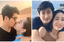 Ảnh tình tứ của Ngọc Quỳnh “Hoa hồng trên ngực trái” bên bạn gái