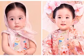 Con gái Khánh Thi hóa “em gái Bắc Bling”, xinh như búp bê