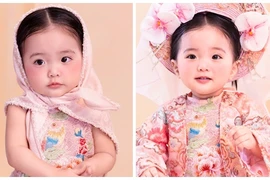 Con gái Khánh Thi hóa “em gái Bắc Bling”, xinh như búp bê