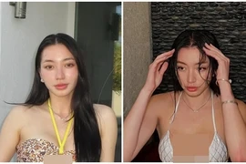 Con gái lai Tây của Thanh Hà khoe dáng vóc gợi cảm với bikini