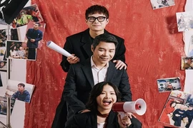 NSND Công Lý lần đầu làm điều này cùng hai con